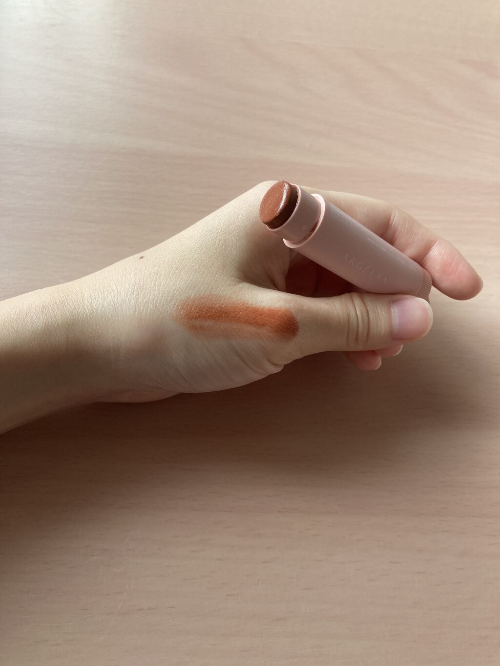 カラーリップスティック/アルジェラン/リップクリームを使ったクチコミ（2枚目）