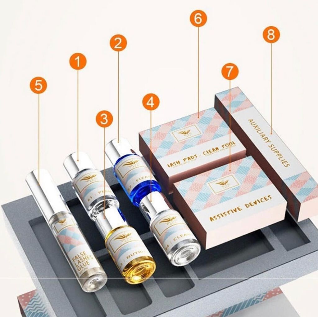 LASH LIFT EYELASH PERMING KIT/Qoo10/その他キットセットを使ったクチコミ（3枚目）