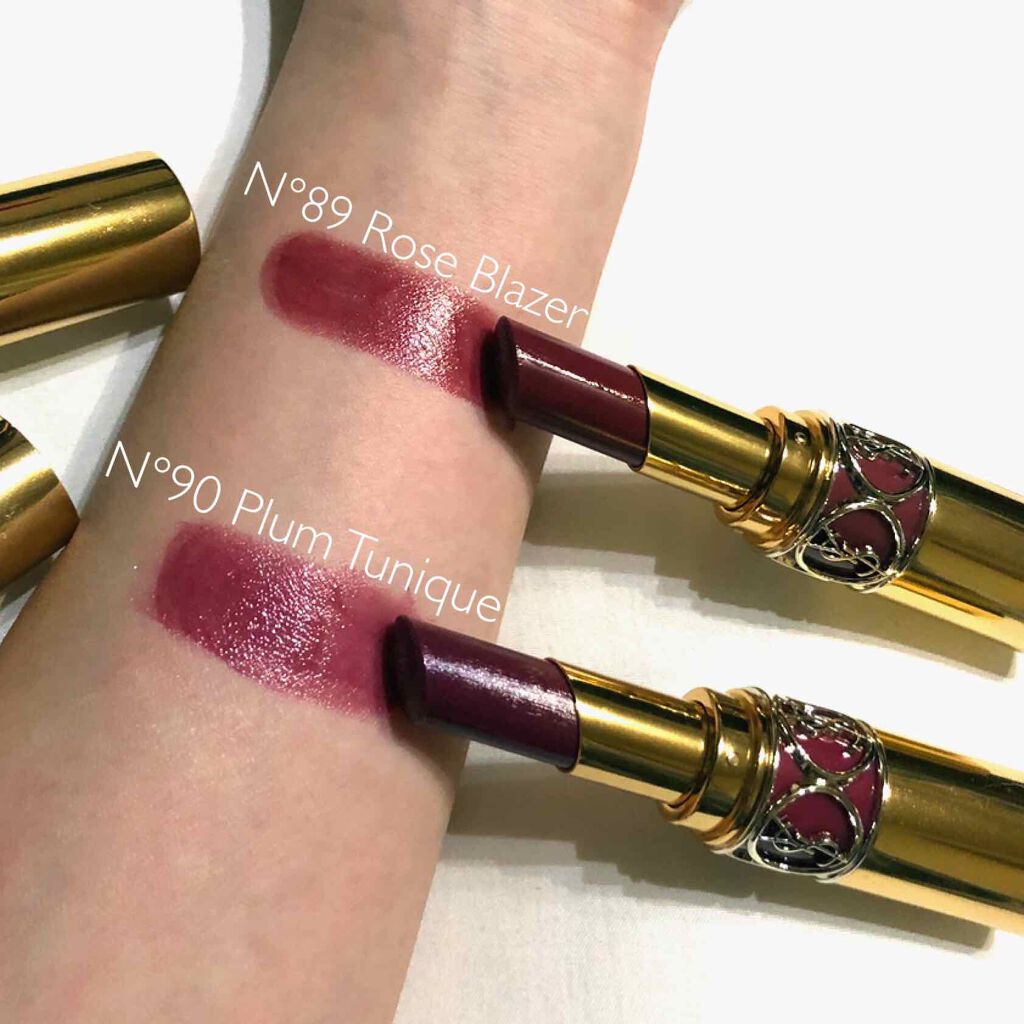 ルージュ ヴォリュプテ シャイン/YVES SAINT LAURENT BEAUTE/口紅を使ったクチコミ(4枚目)