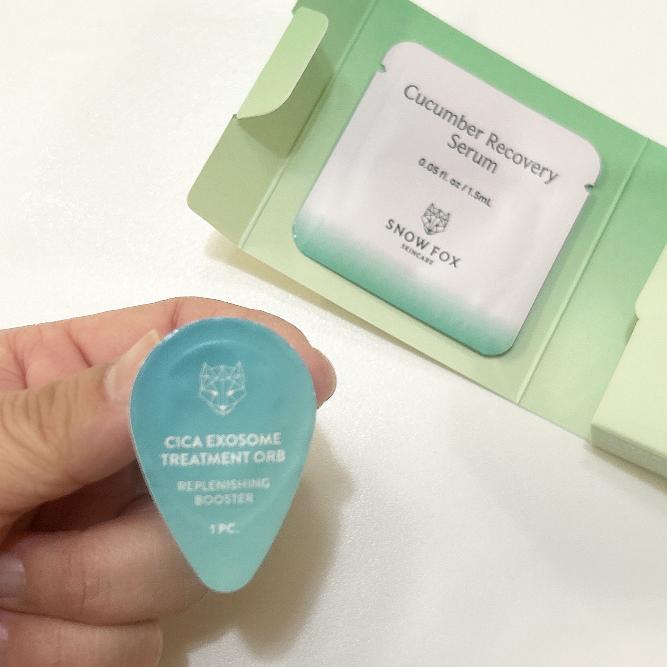 リカバリー ブースターボール/SNOW FOX SKINCARE/美容液を使ったクチコミ（1枚目）