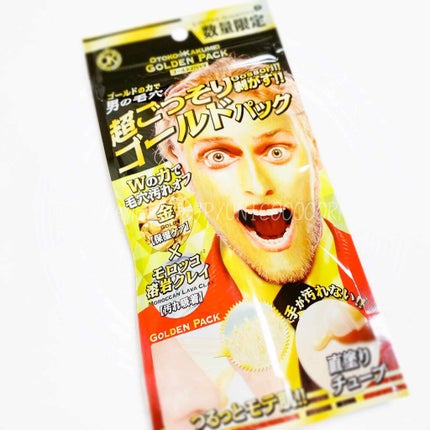 OKゴールデンパック(メンズ用洗顔パック)/OTOKO KAKUMEI/洗い流すパック・マスクを使ったクチコミ(1枚目)