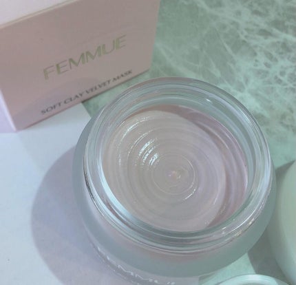 ソフトクレイ ベルベットマスク/FEMMUE/洗い流すパック・マスクを使ったクチコミ(2枚目)