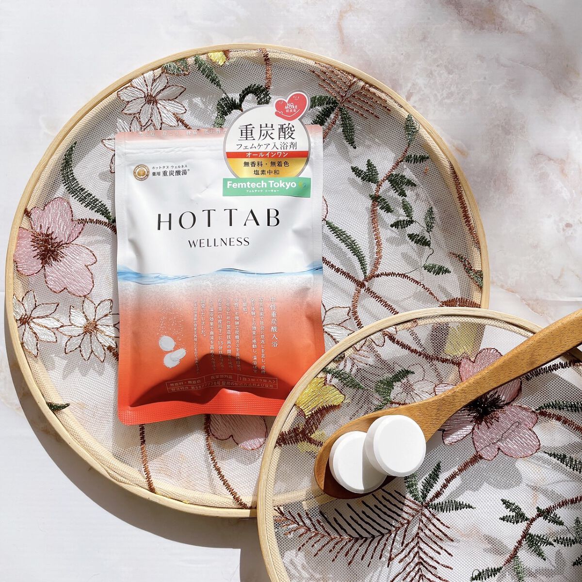 薬用 HOT TAB WELLNESS /HOT TAB/炭酸系入浴剤を使ったクチコミ（2枚目）