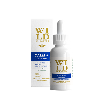 Wild by Nature CBDオイル:カームプラス/CALM+