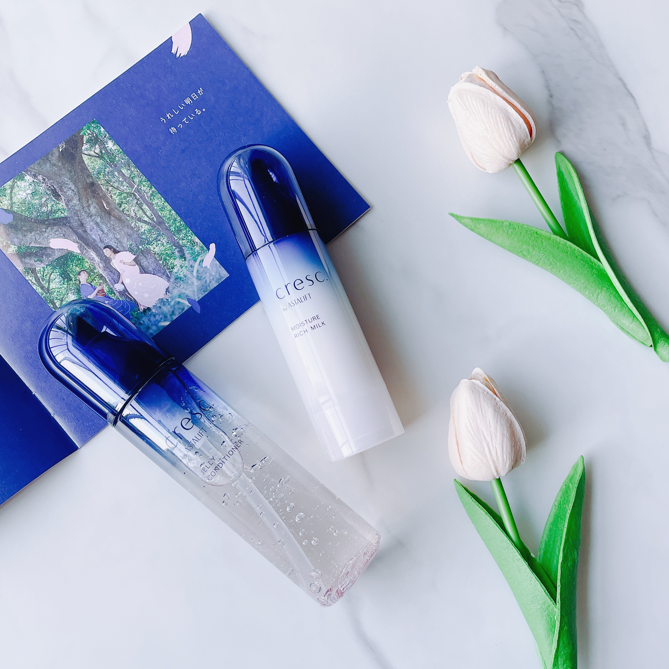 モイスチュア リッチミルク/cresc. by ASTALIFT/乳液を使ったクチコミ（1枚目）