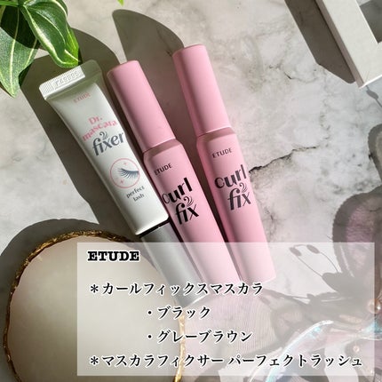 マスカラフィクサー パーフェクトラッシュ/ETUDE/マスカラ下地を使ったクチコミ(2枚目)