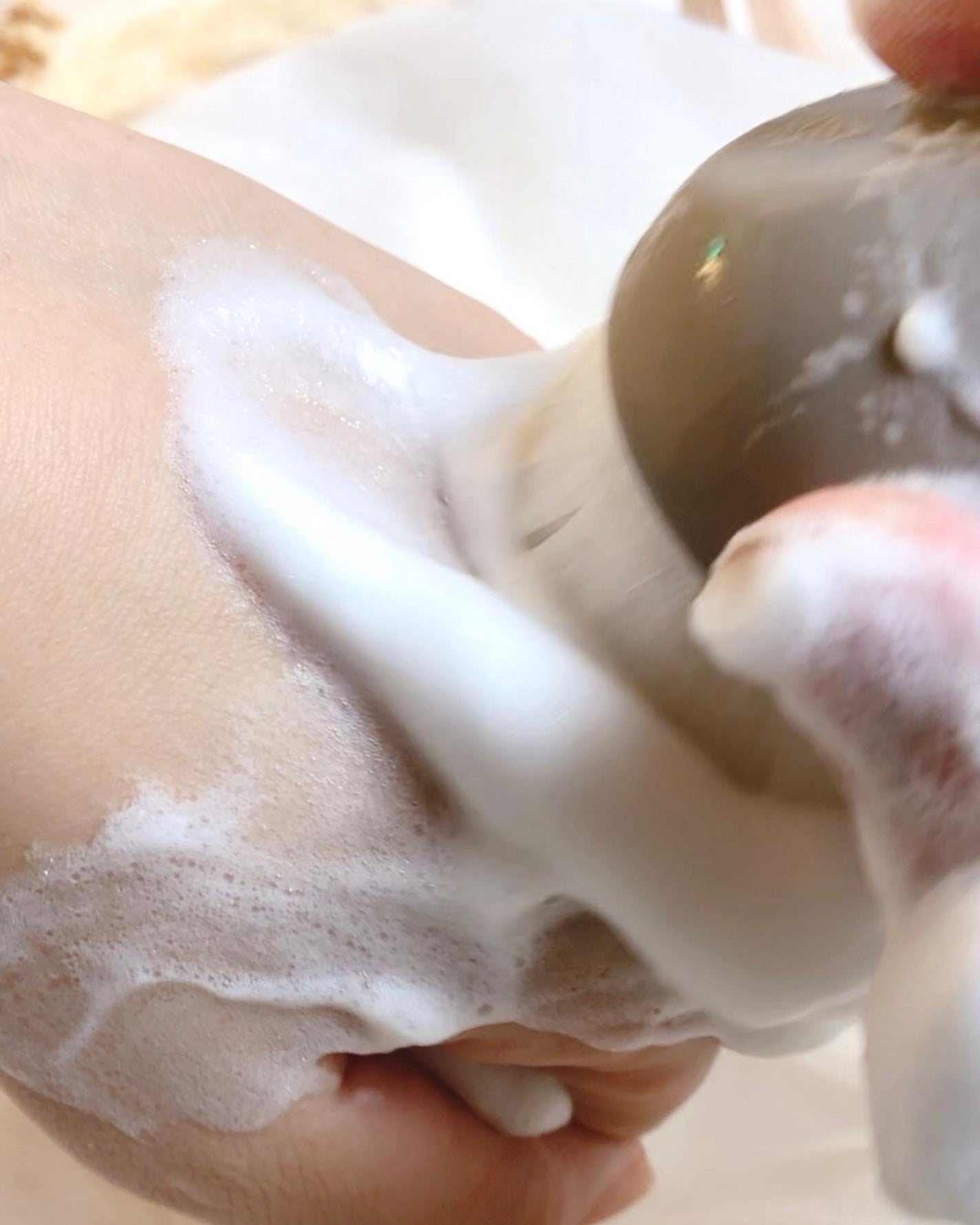 リッチホイップブラシSHINKA(シンカ)/SHOBIDO/その他スキンケアグッズを使ったクチコミ(3枚目)