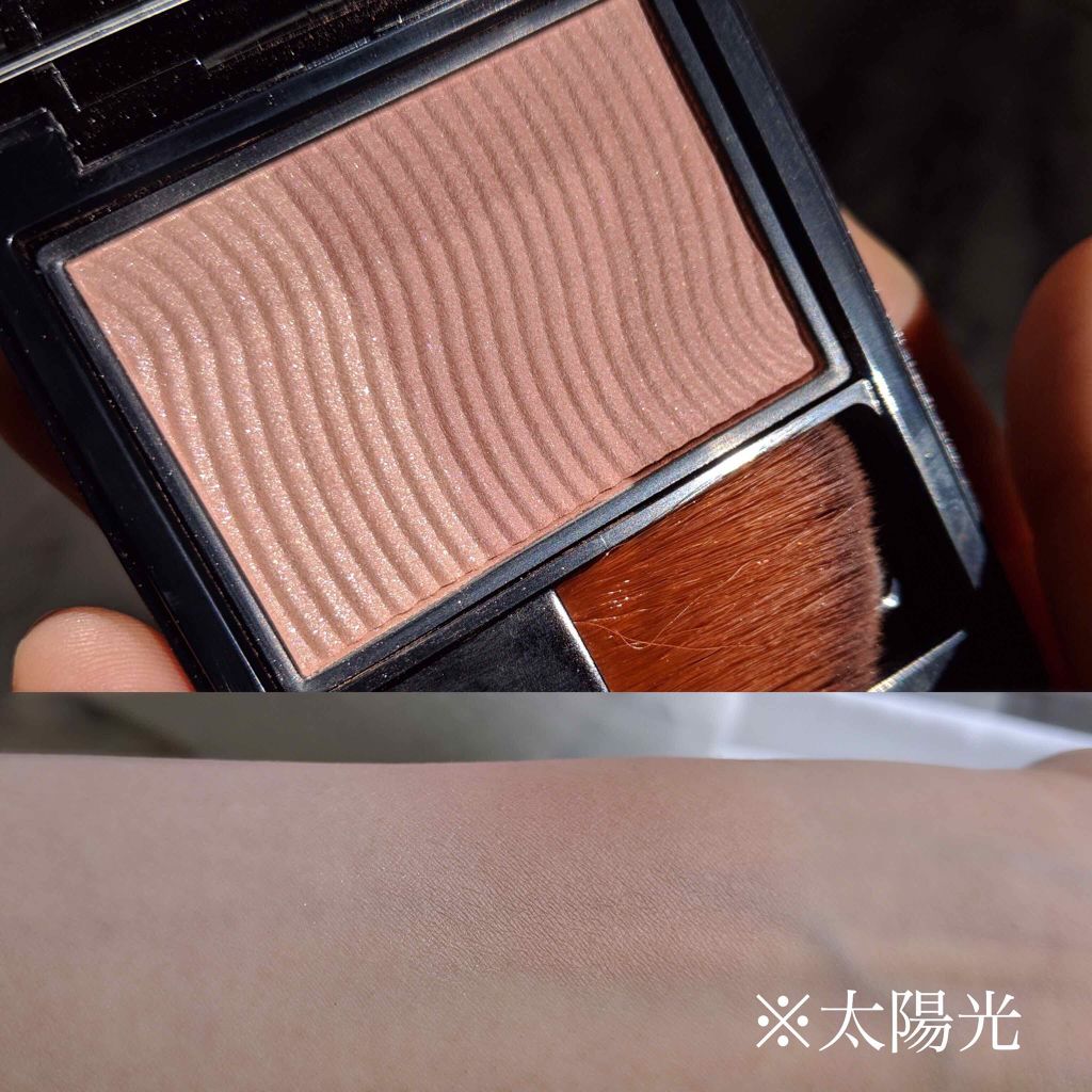 ミネラルプレストチーク/エトヴォス/パウダーチークを使ったクチコミ(2枚目)