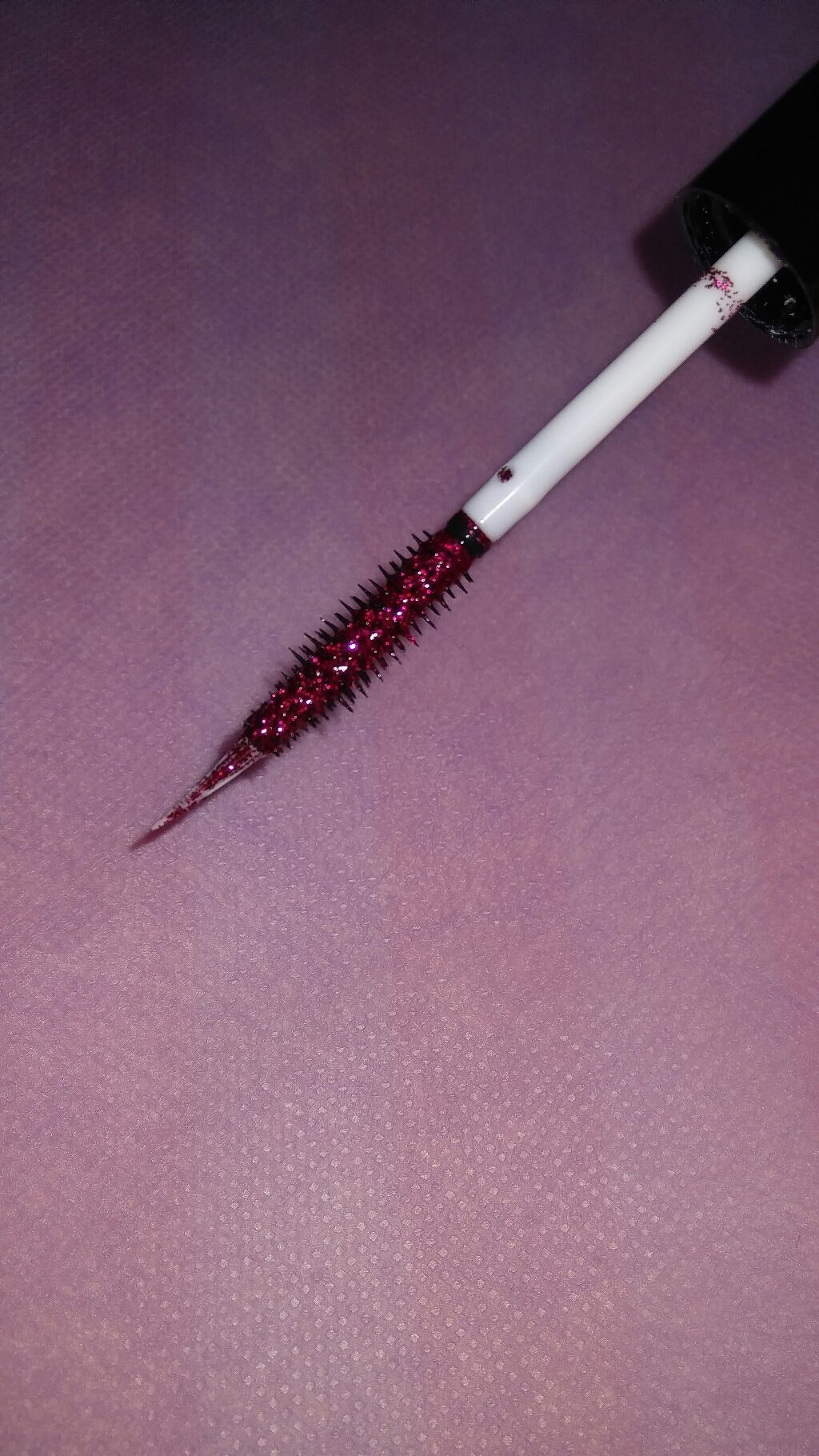 ラメマスカラアイライナー/マリブビューティー/リキッドアイライナーを使ったクチコミ(2枚目)