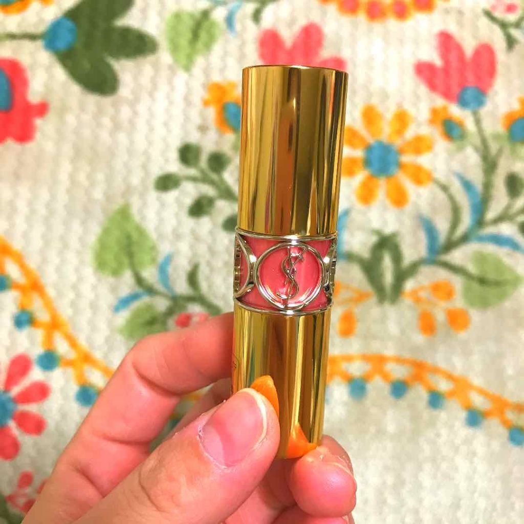 ルージュ ヴォリュプテ シャイン/YVES SAINT LAURENT BEAUTE/口紅を使ったクチコミ(1枚目)