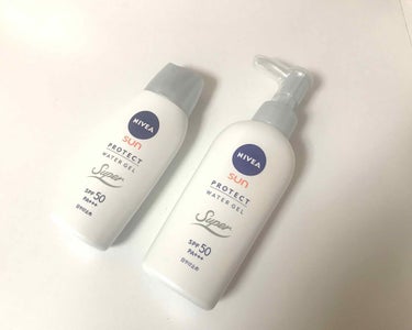 💄 ニベアサン
       プロテクト ウォーター ジェル SPF 50

去年のものが残っているので
リューアル前のものをまだ使っています！
無くなり次第新しいものを使いたいなぁ💭
と考えています♫