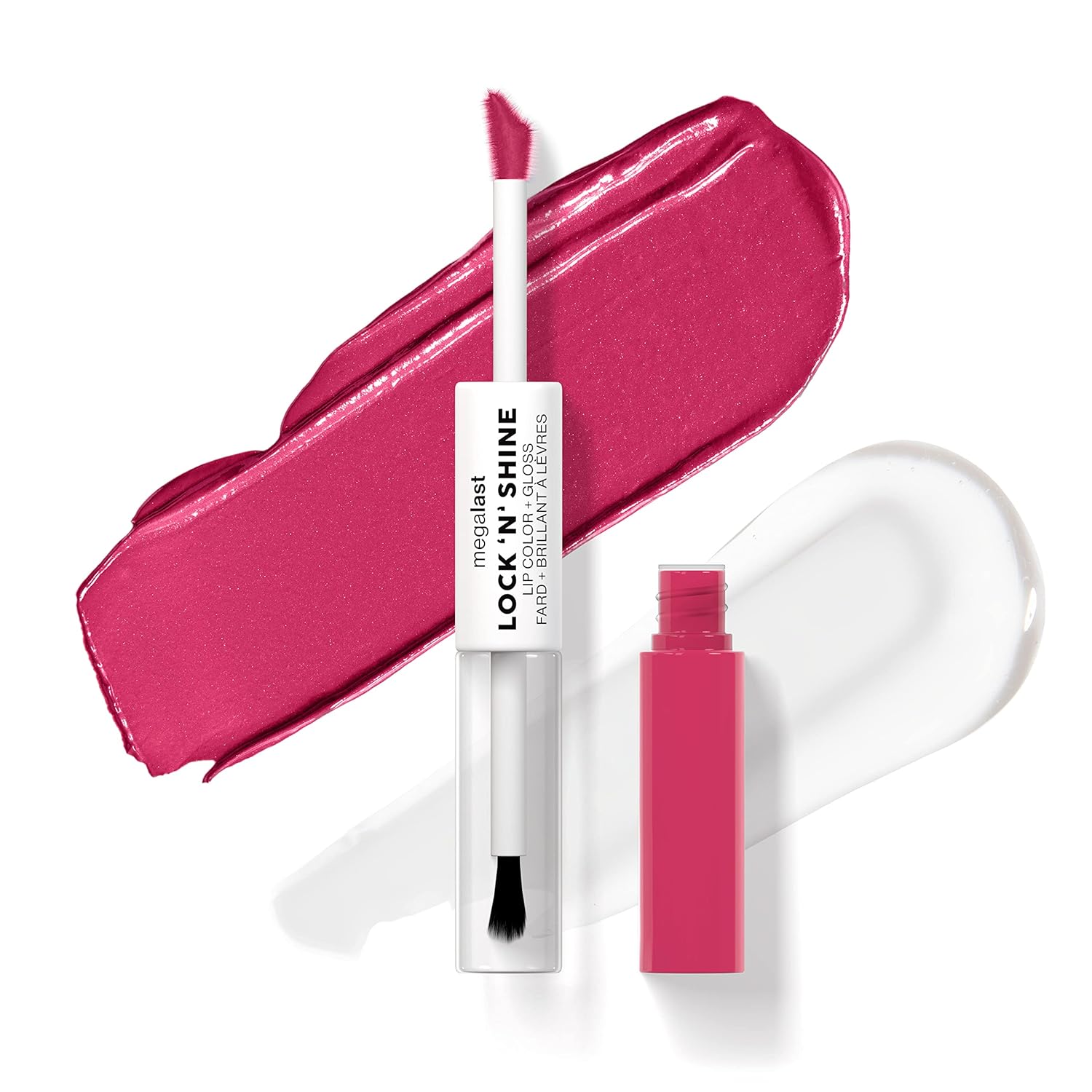 Megalast Lock 'N' Shine Lip Color + Gloss Irresistable