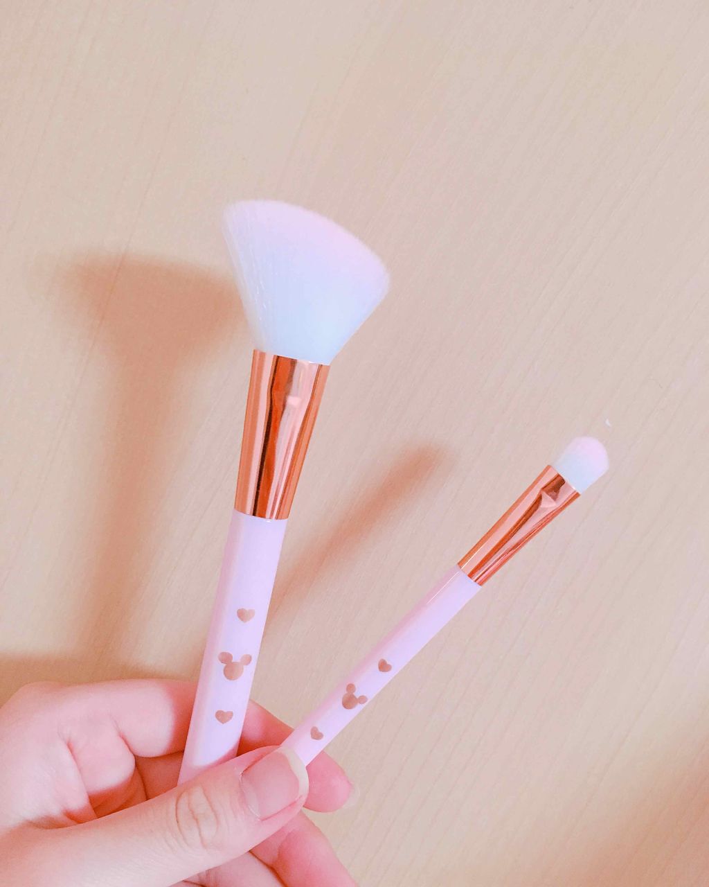 春姫 チークブラシ/DAISO/メイクブラシを使ったクチコミ（2枚目）