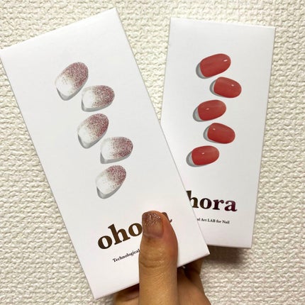 セミキュアジェルネイル(ハンド) NB-021 N Juliet /ohora/ネイルシールを使ったクチコミ(2枚目)