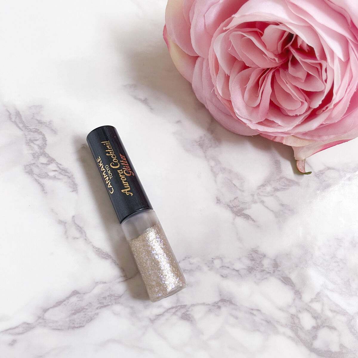 オーロラカクテルグリッター/キャンメイク/アイシャドウを使ったクチコミ（1枚目）