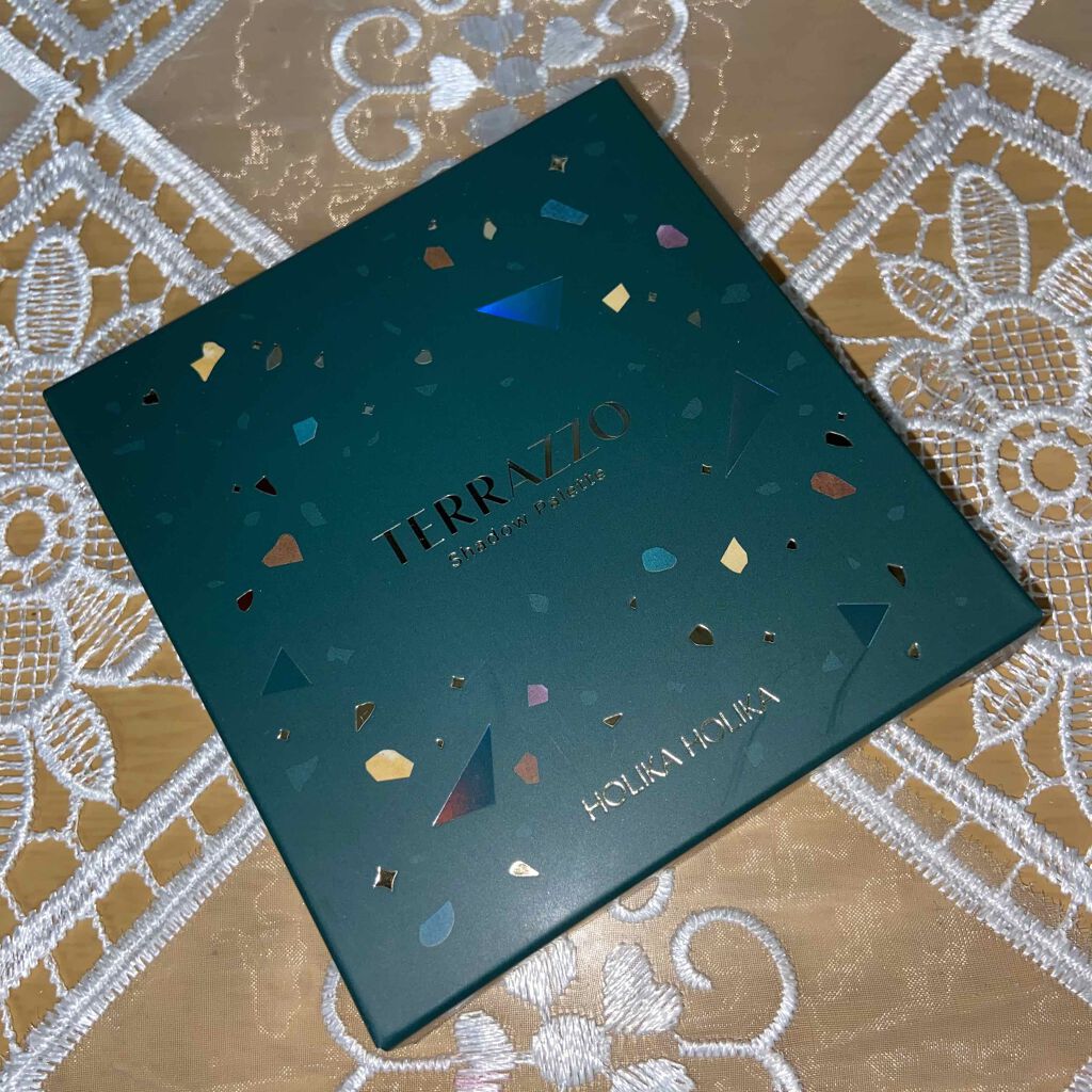 TERRAZZO Shadow palette/HOLIKA HOLIKA/アイシャドウパレットを使ったクチコミ(2枚目)