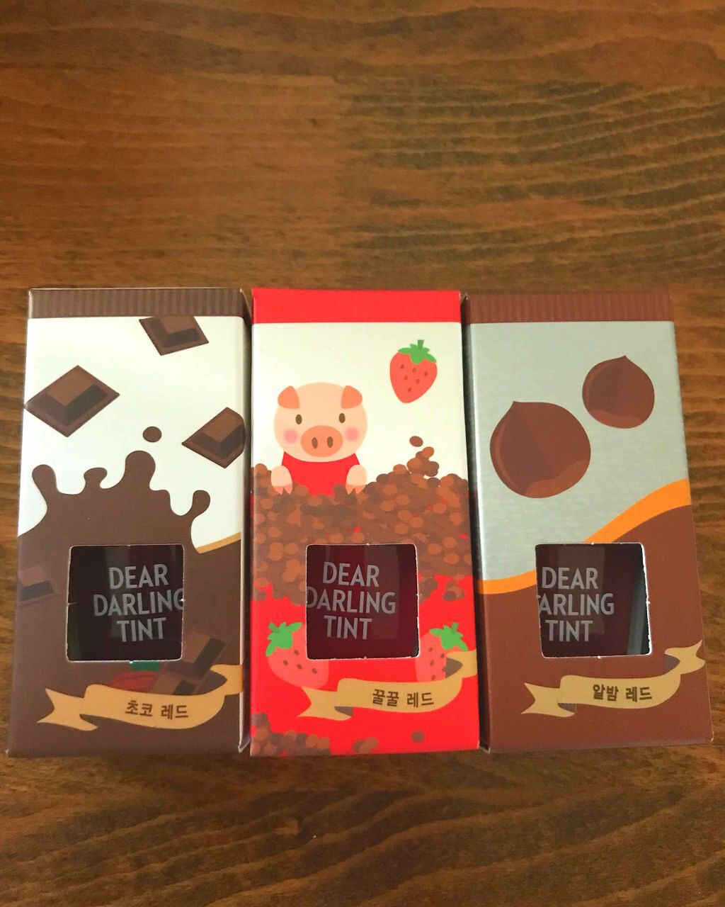 ディアダーリン ウォータージェルティント （アイスティント）/ETUDE/口紅を使ったクチコミ（1枚目）