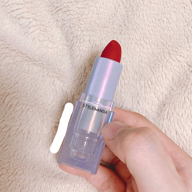 3CE SOFT MATTE LIPSTICK #COLD SPACE/3CE/口紅を使ったクチコミ（3枚目）