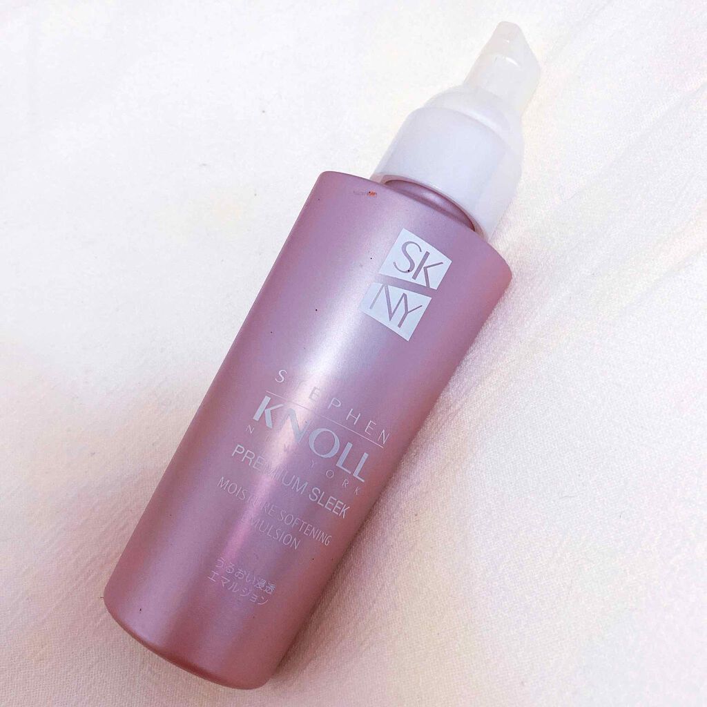 プレミアムスリーク モイスチュアソフニング エマルジョン/スティーブンノル ニューヨーク/ヘアミルクを使ったクチコミ（1枚目）