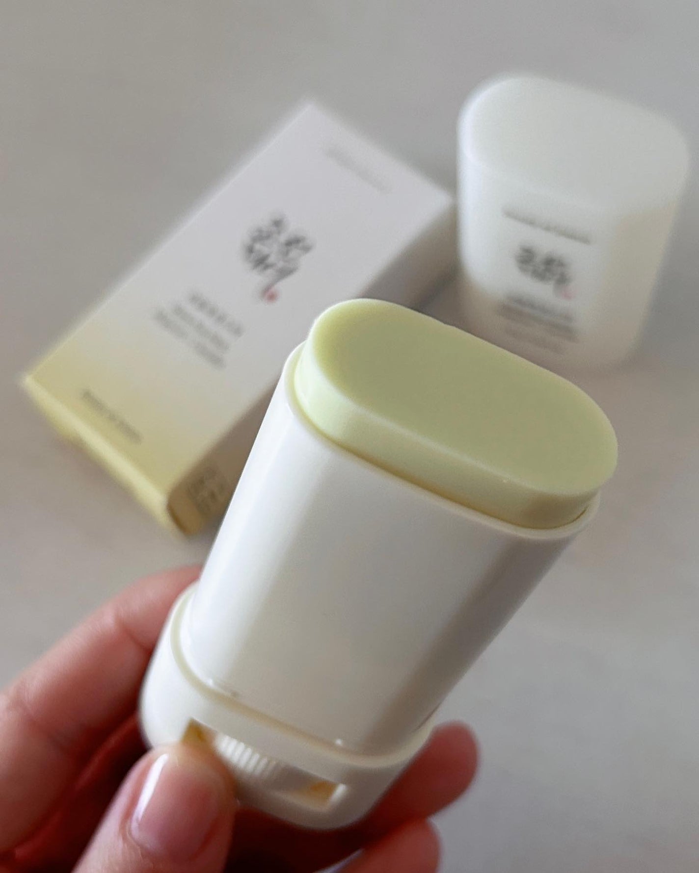 ヨモギサンスティック /Beauty of Joseon/日焼け止めスティックを使ったクチコミ(3枚目)