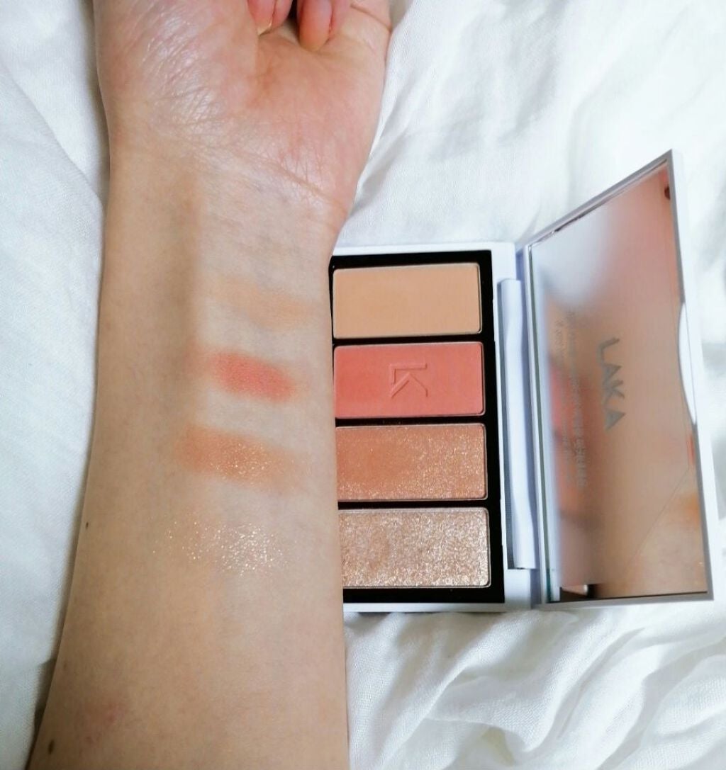 ジャストアイパレット/Laka/アイシャドウパレットを使ったクチコミ(2枚目)