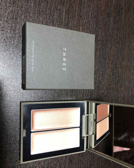 THREE シマリング グロー デュオ/THREE/クリームハイライトを使ったクチコミ(1枚目)