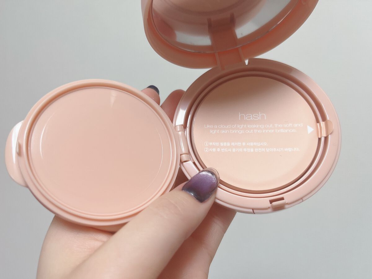 クラウド スキン グロー クッション XX01 ホンデ/HASH/クッションファンデーションを使ったクチコミ（3枚目）