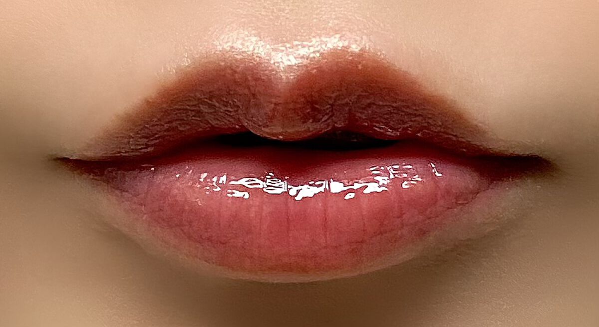 アンドバイロムアンド　グラッシーボムティント/&nd by rom&nd/リップティントを使ったクチコミ（3枚目）