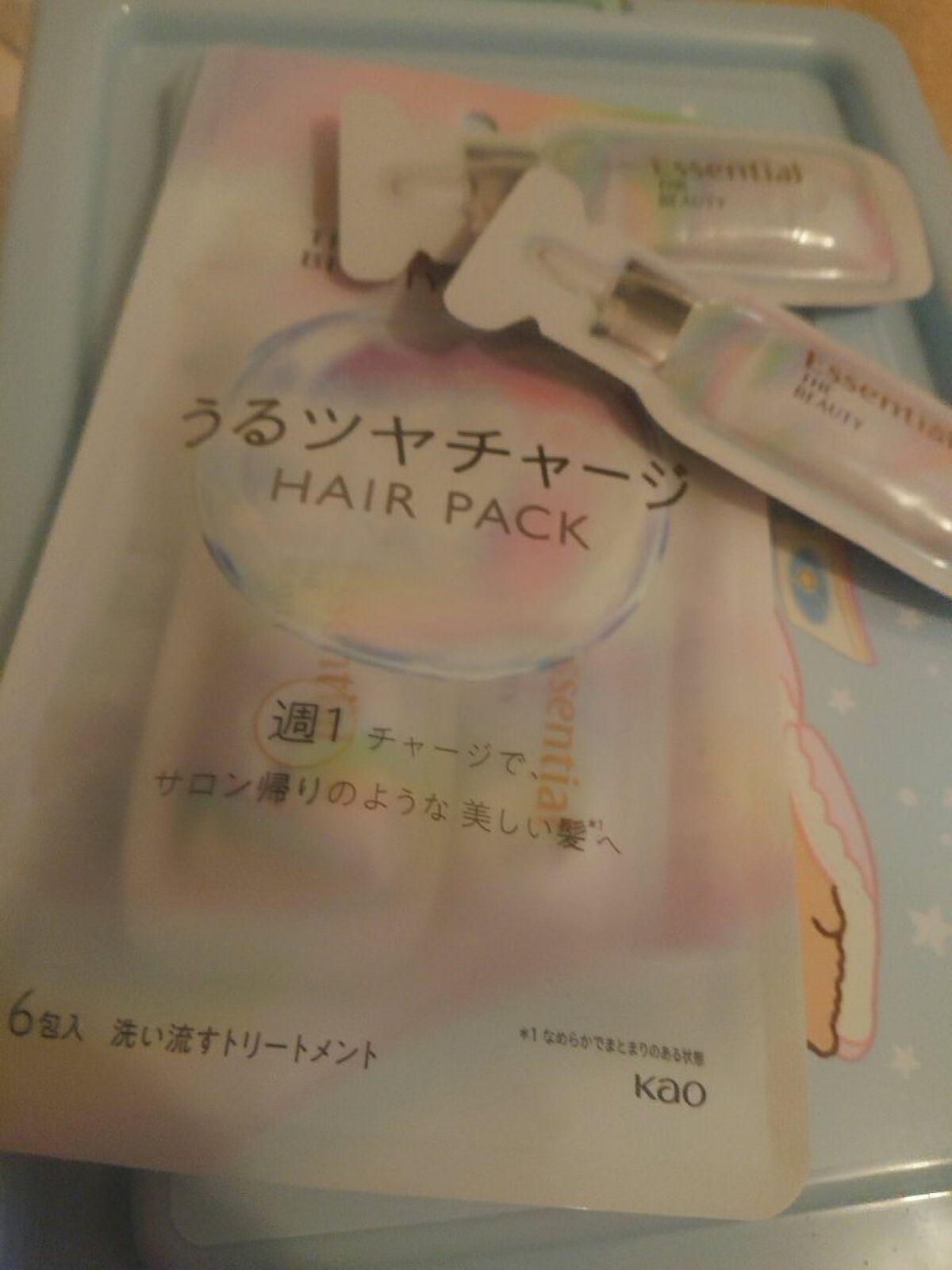 ザビューティ うるツヤチャージヘアパック/エッセンシャル/ヘアマスク・ヘアパックを使ったクチコミ（1枚目）