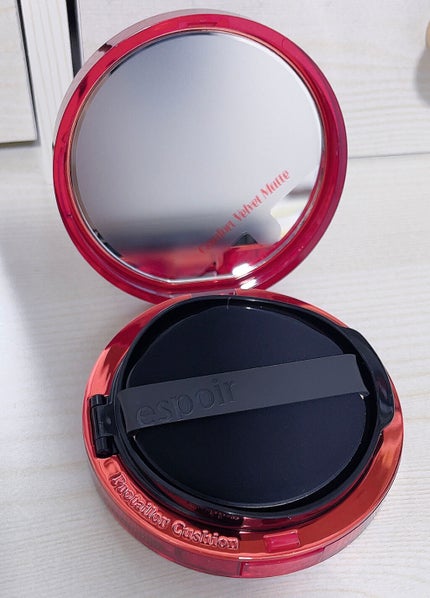 プロテーラービーベルベットカバークッション/espoir/クッションファンデーションを使ったクチコミ(2枚目)