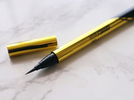 ハイパーシャープ ライナー R/MAYBELLINE NEW YORK/リキッドアイライナーを使ったクチコミ(1枚目)