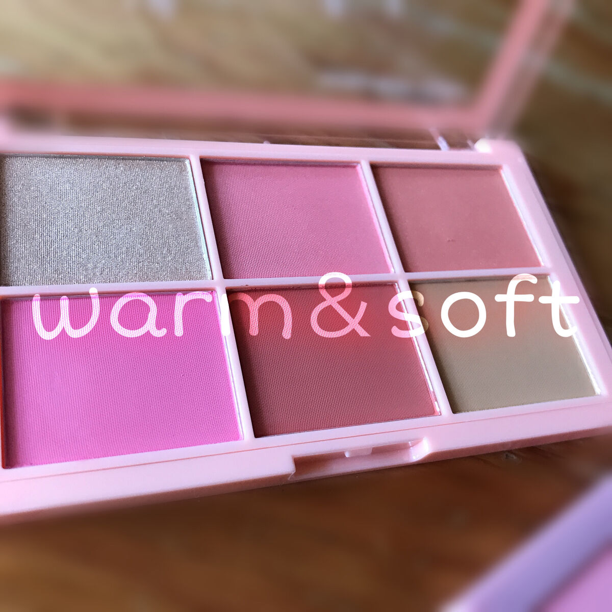 ディアマイチークパレット/KISS NEW YORK/パウダーチークを使ったクチコミ（2枚目）