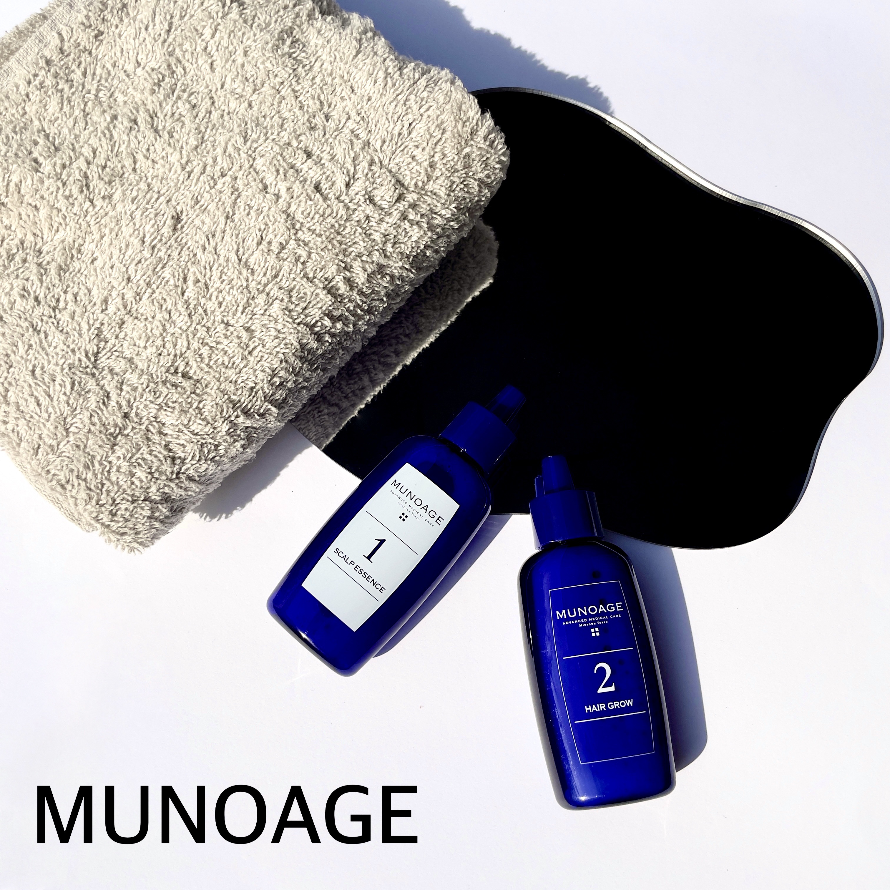 Wアプローチヘアプログラム/MUNOAGE(ミューノアージュ)/頭皮ローションを使ったクチコミ（1枚目）