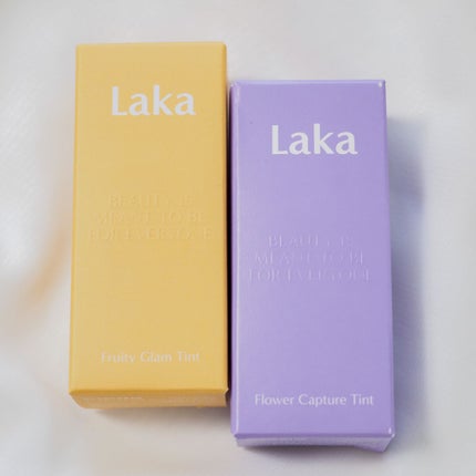 フラワーキャプチャーティント/Laka/口紅を使ったクチコミ(3枚目)