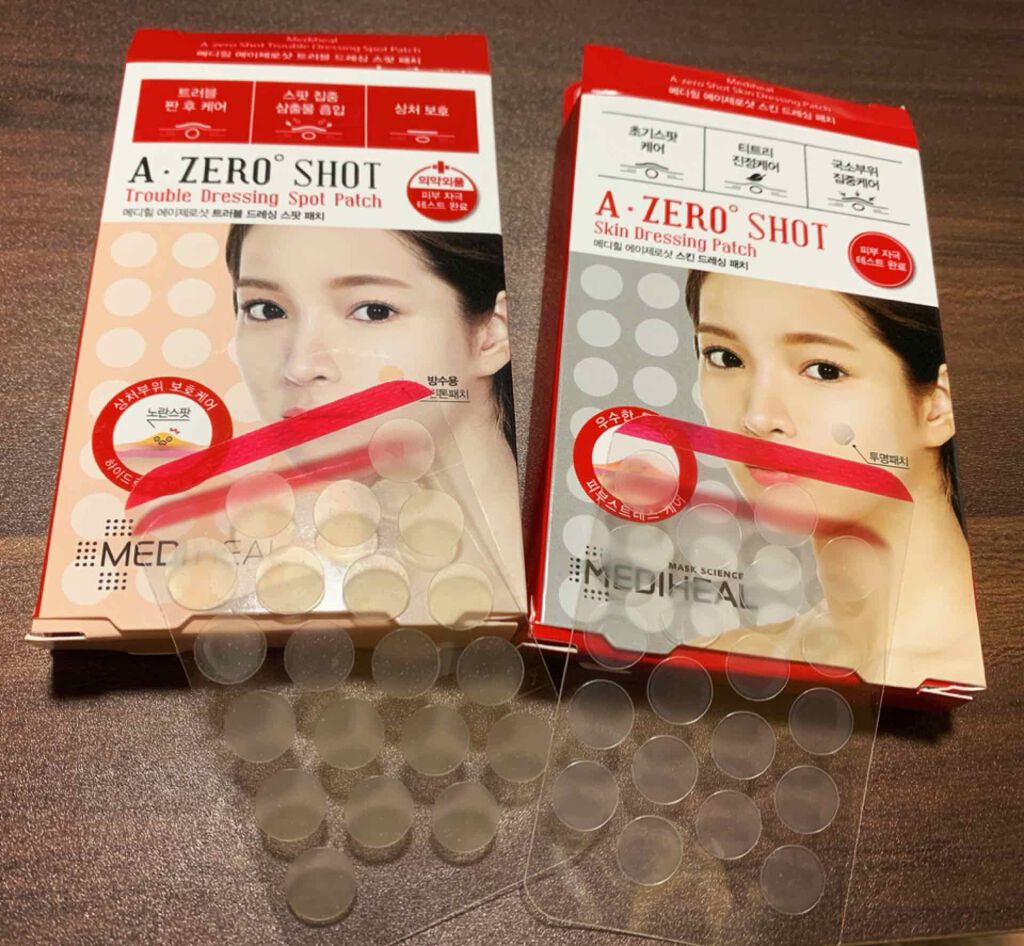 A-zero Shot Trouble Dressing Spot Patch/MEDIHEAL/シートマスク・パックを使ったクチコミ（2枚目）