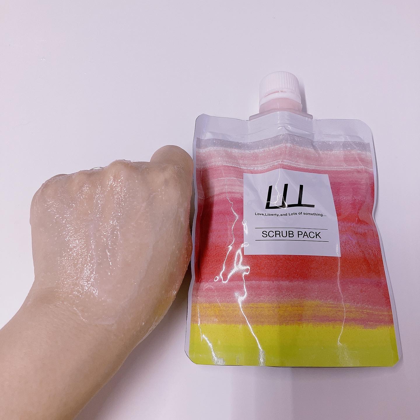 毛穴クレイパック/LLL/洗い流すパック・マスクを使ったクチコミ（3枚目）