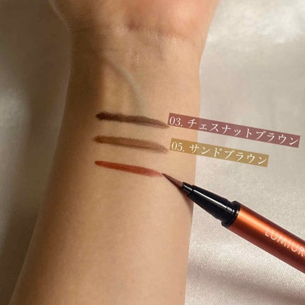 スキルレスライナー/LUMIURGLAS/リキッドアイライナーを使ったクチコミ(4枚目)