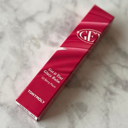 ゲットイットティントグレーズバーム/TONYMOLY/リップティントを使ったクチコミ(2枚目)