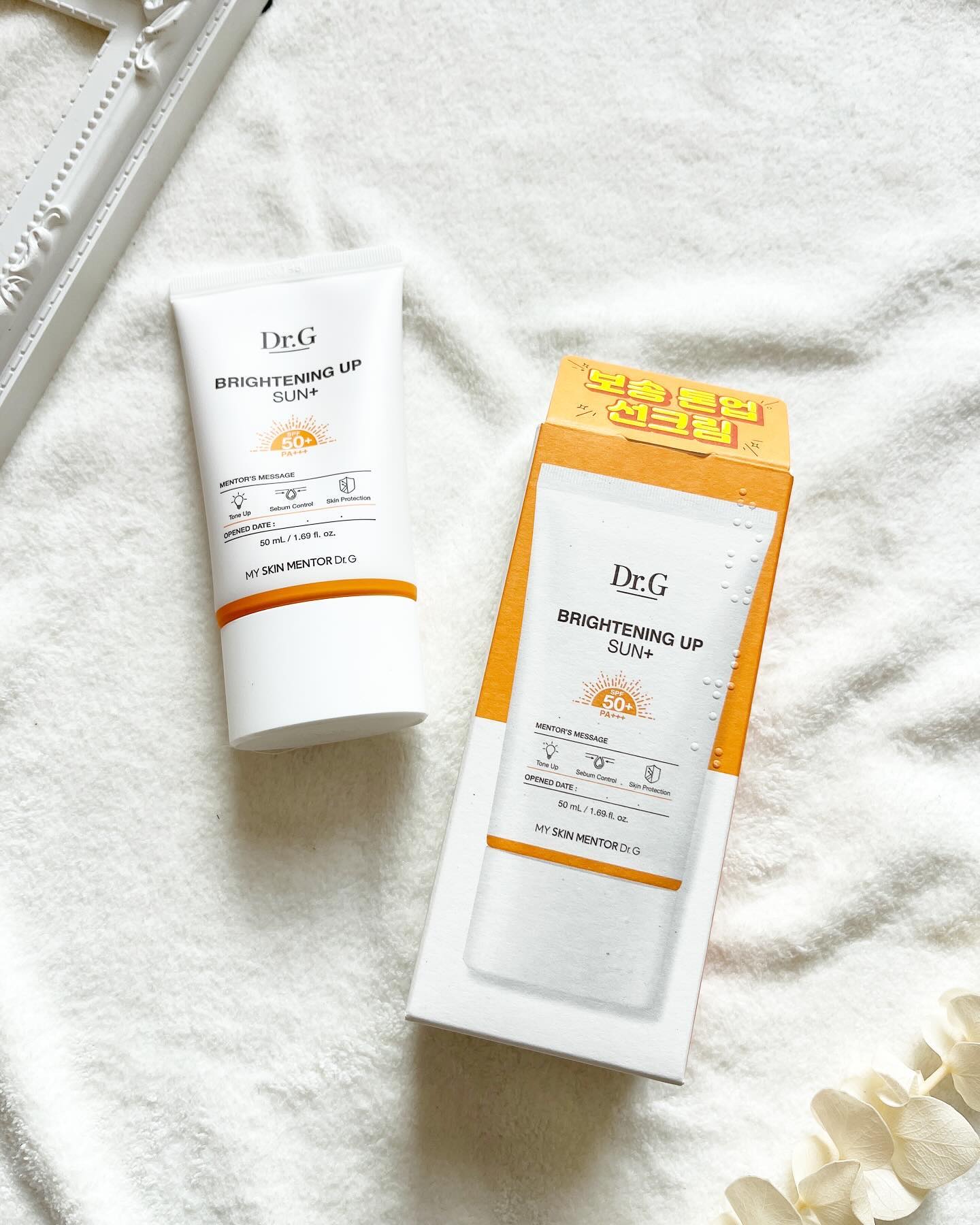 ブライトニングアップサンプラス/Dr.G/日焼け止めクリームを使ったクチコミ（2枚目）