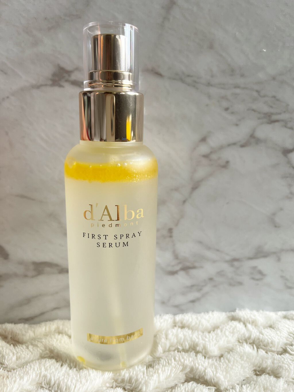 ダルバ ホワイトトリュフファーストスプレーセラム/ダルバ/ミスト状化粧水を使ったクチコミ（3枚目）