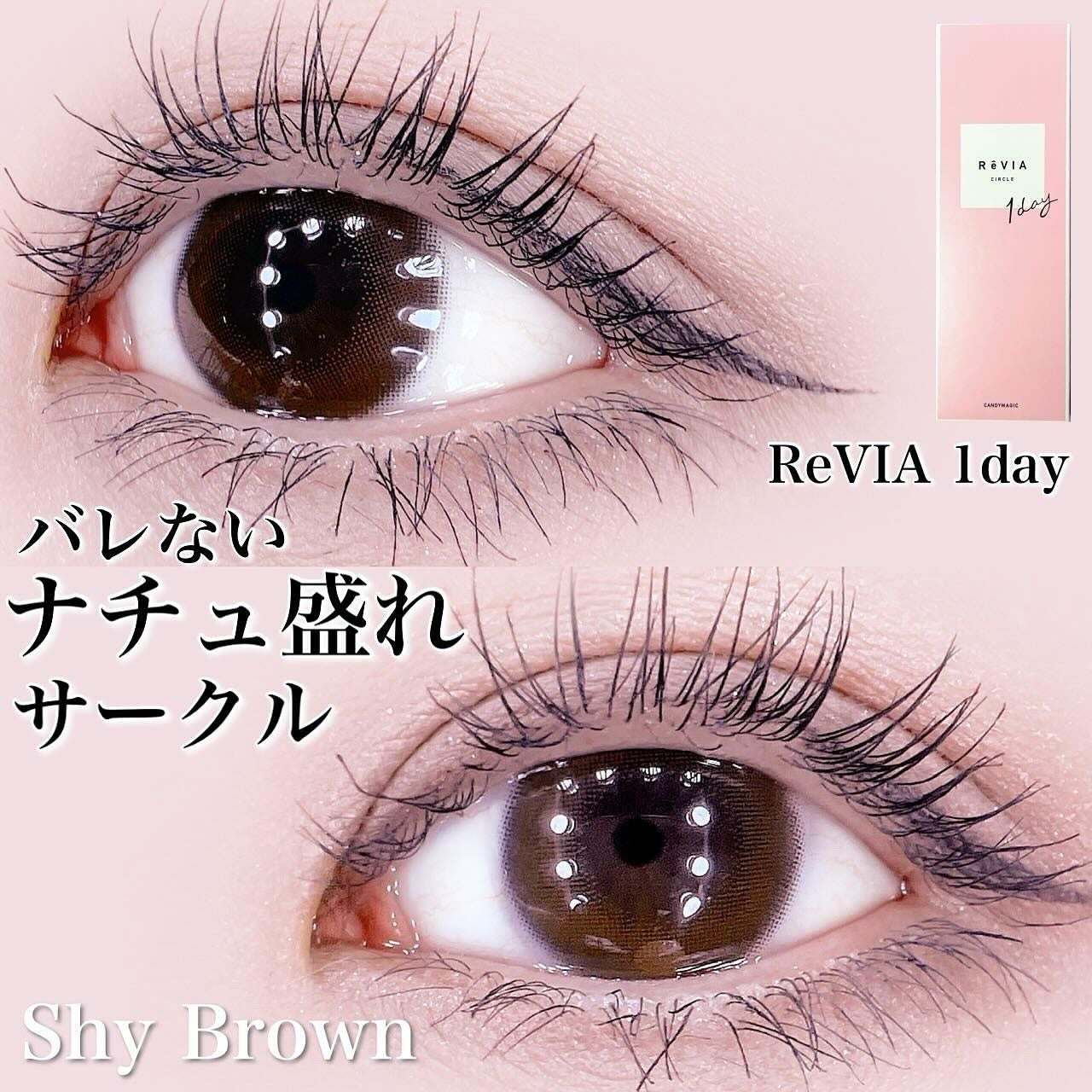 ReVIA CIRCLE 1day/ReVIA/ワンデー(1DAY)カラコンを使ったクチコミ(1枚目)