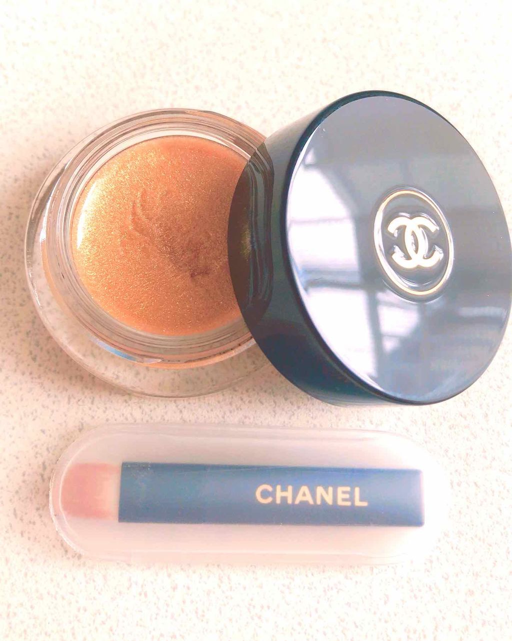 オンブル プルミエール グロス/CHANEL/ジェル・クリームアイシャドウを使ったクチコミ（1枚目）