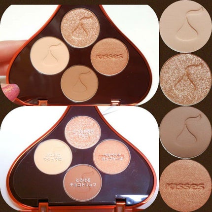 キスチョコレート プレイカラーアイズ/ETUDE/アイシャドウパレットを使ったクチコミ(2枚目)