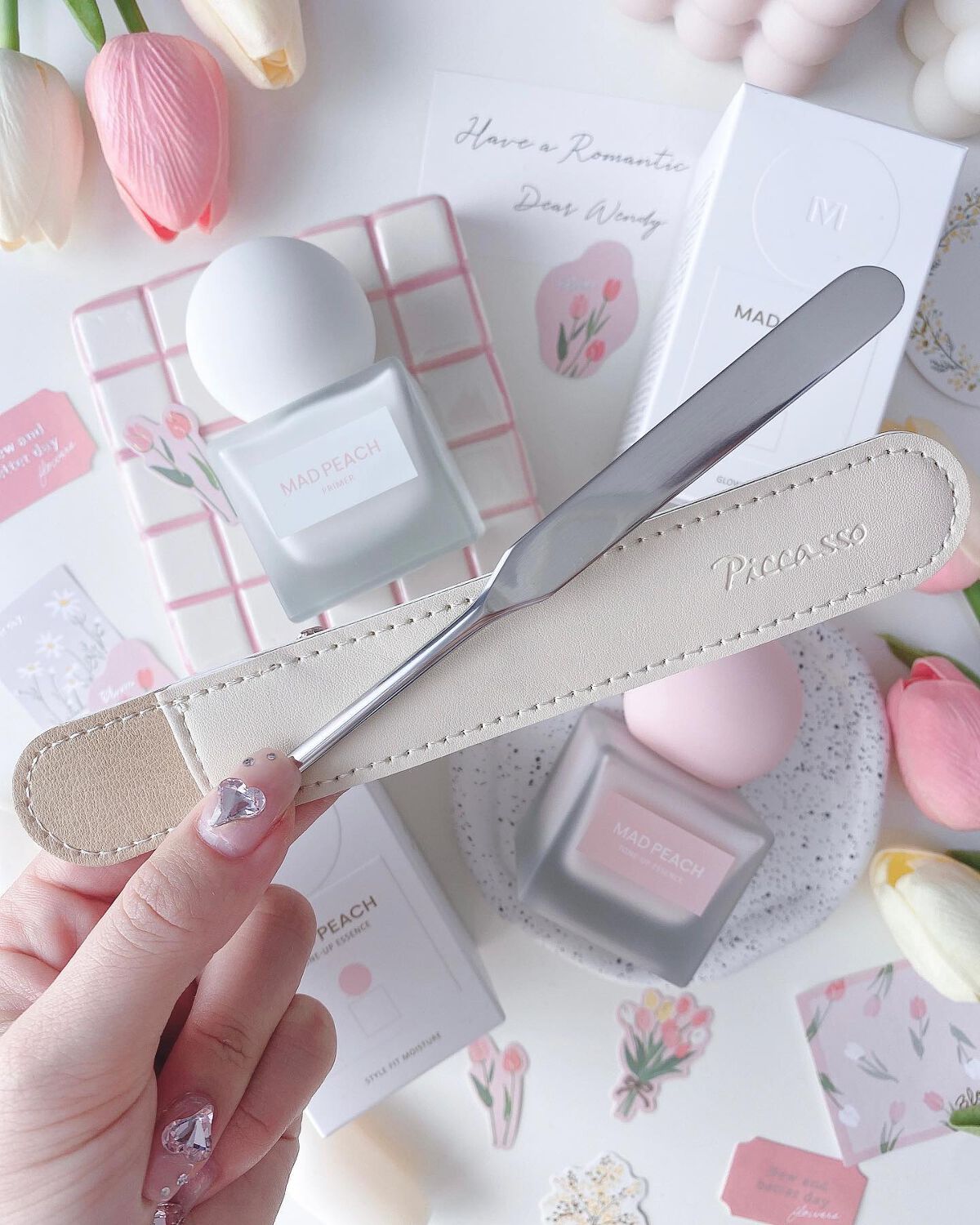 ピカソ メイクアップ スパチュラ /PICCASSO/その他化粧小物を使ったクチコミ(7枚目)