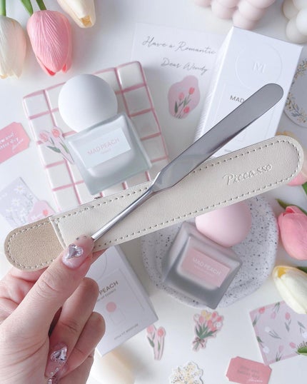 ピカソ メイクアップ スパチュラ /PICCASSO/その他化粧小物を使ったクチコミ(7枚目)