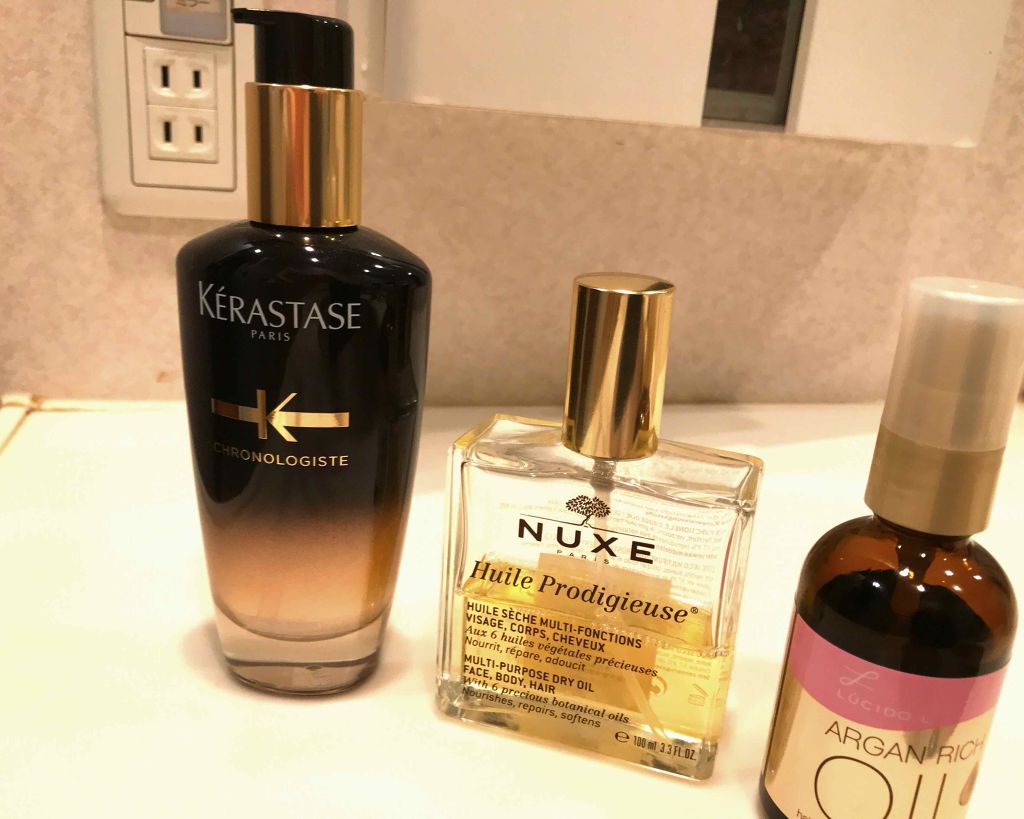 CH ユイル クロノロジスト R/ケラスターゼ/ヘアオイルを使ったクチコミ(1枚目)