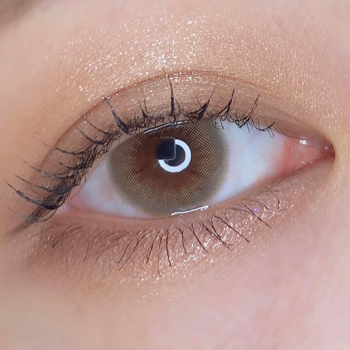 スムージーシリーズ/LENSSIS/カラーコンタクトレンズを使ったクチコミ(3枚目)