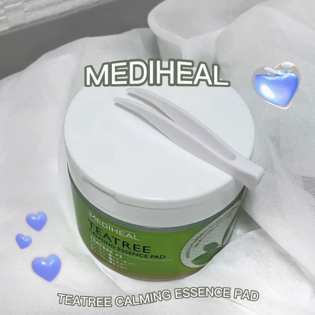 ティーツリーカーミングエッセンスパッド/MEDIHEAL/トナーパッドを使ったクチコミ（1枚目）