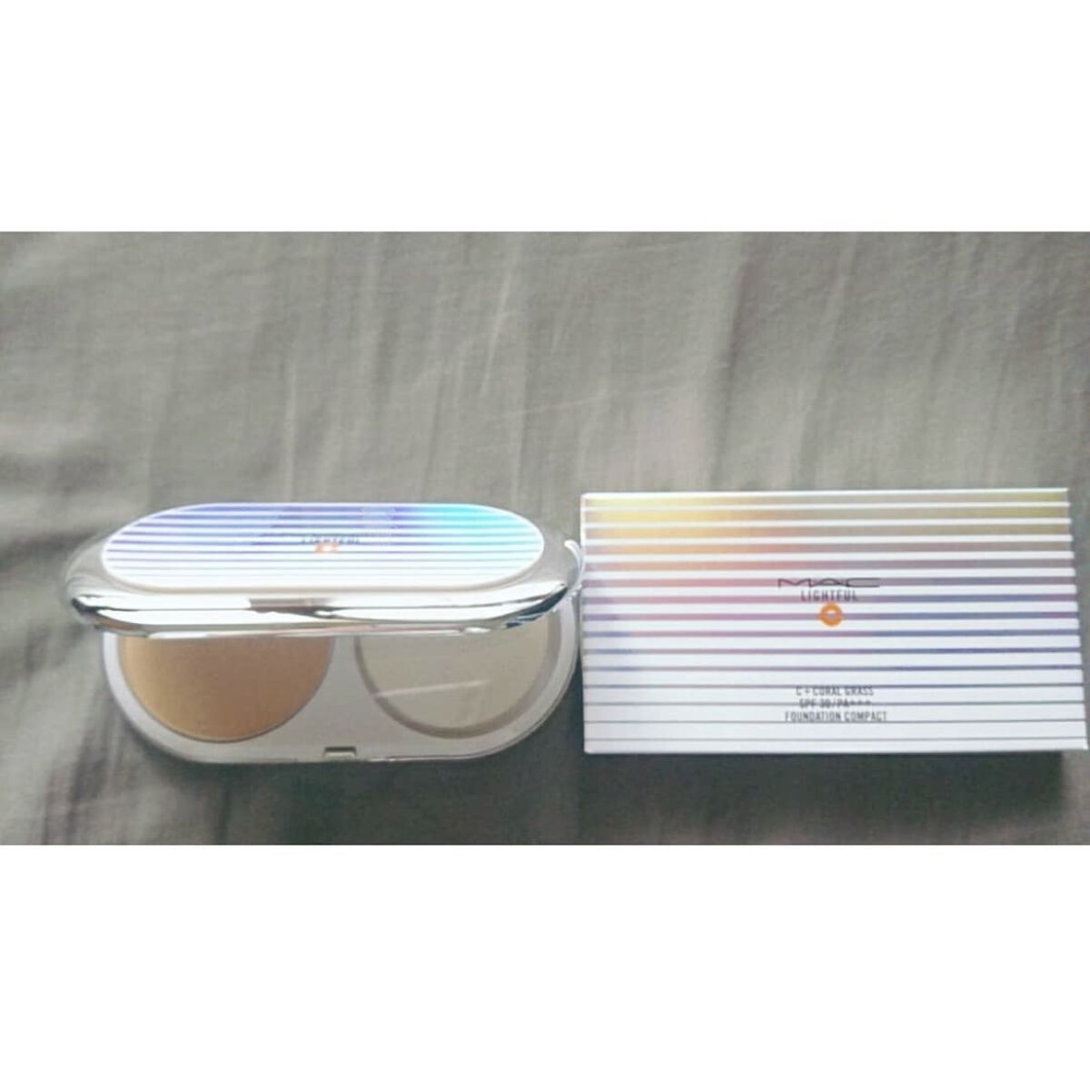 ライトフル C+ SPF 30 ファンデーション コンパクト/M・A・C/パウダーファンデーションを使ったクチコミ（1枚目）