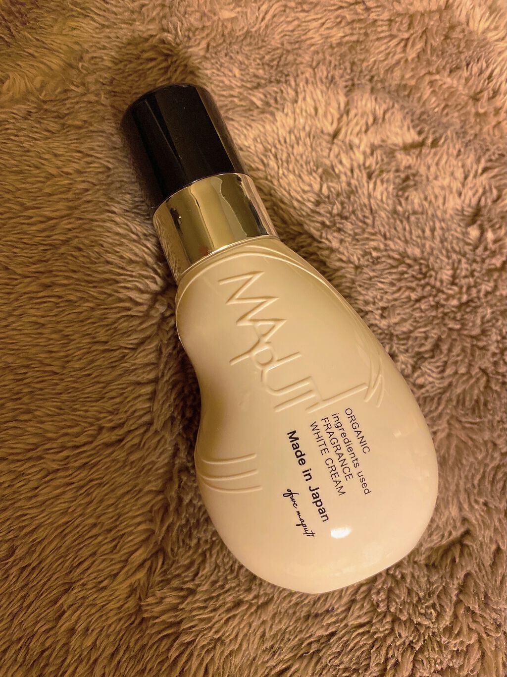 オーガニックフレグランスホワイトクリーム/MAPUTI/デリケートゾーンケアを使ったクチコミ（1枚目）